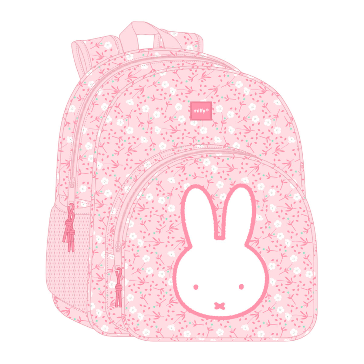 Rucksack Miffy Flores Rucksack Miffy Flores