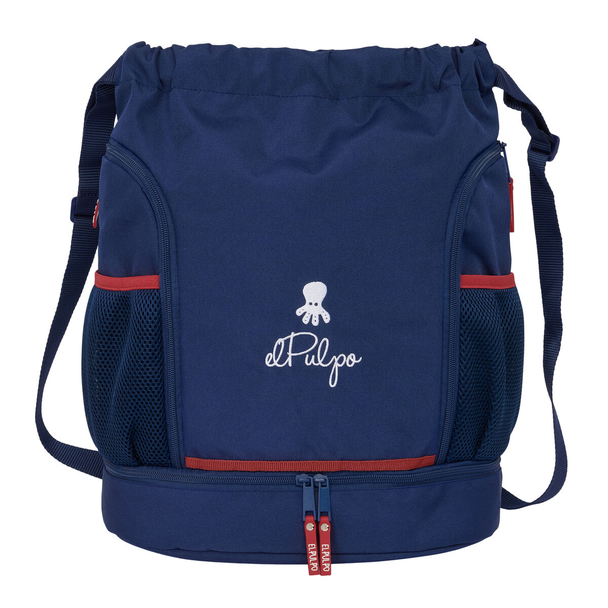 Backpack with Strings El Pulpo Navy Blue 35 x 40 x 1 cm Backpack with Strings El Pulpo Navy Blue 35 x 40 x 1 cm