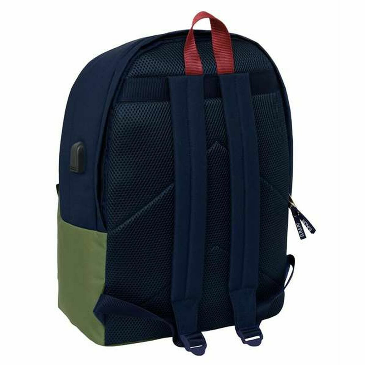 School Bag El Pulpo   Navy Blue Khaki 31 x 44 x 18 cm