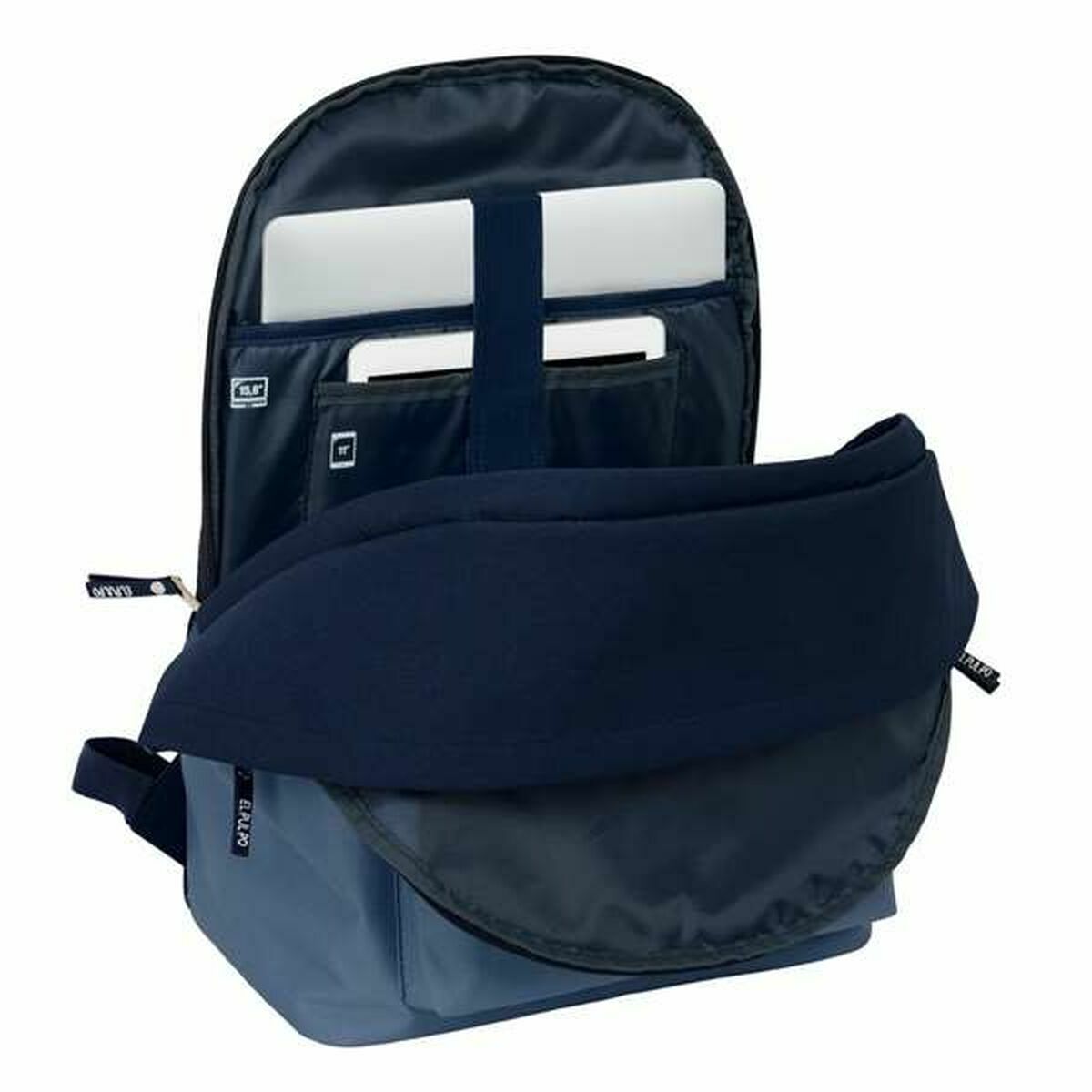 School Bag El Pulpo   Blue Navy Blue 31 x 44 x 18 cm