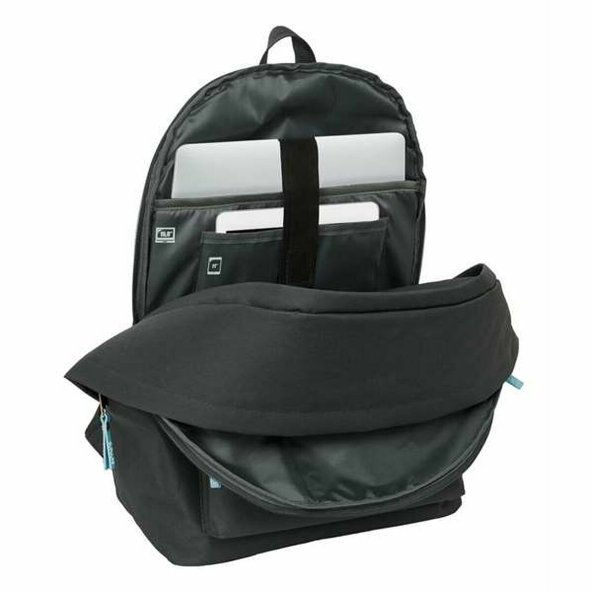 School Bag El Pulpo   Grey 31 x 44 x 18 cm