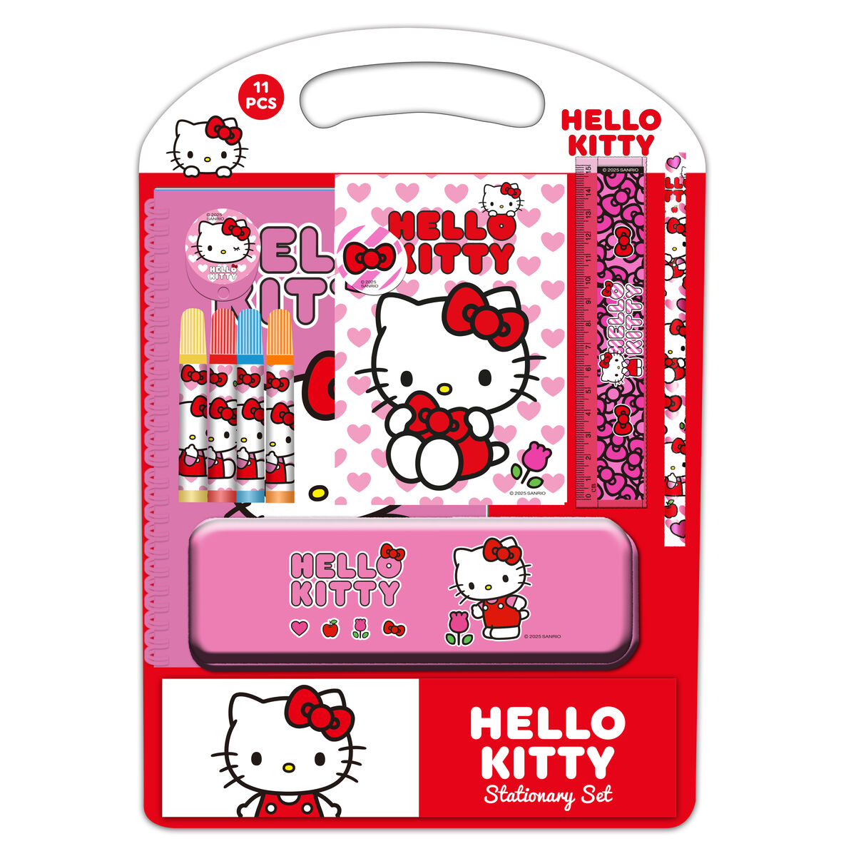Pencil Lead Holder Hello Kitty Iconic White Red Pencil Lead Holder Hello Kitty Iconic White Red