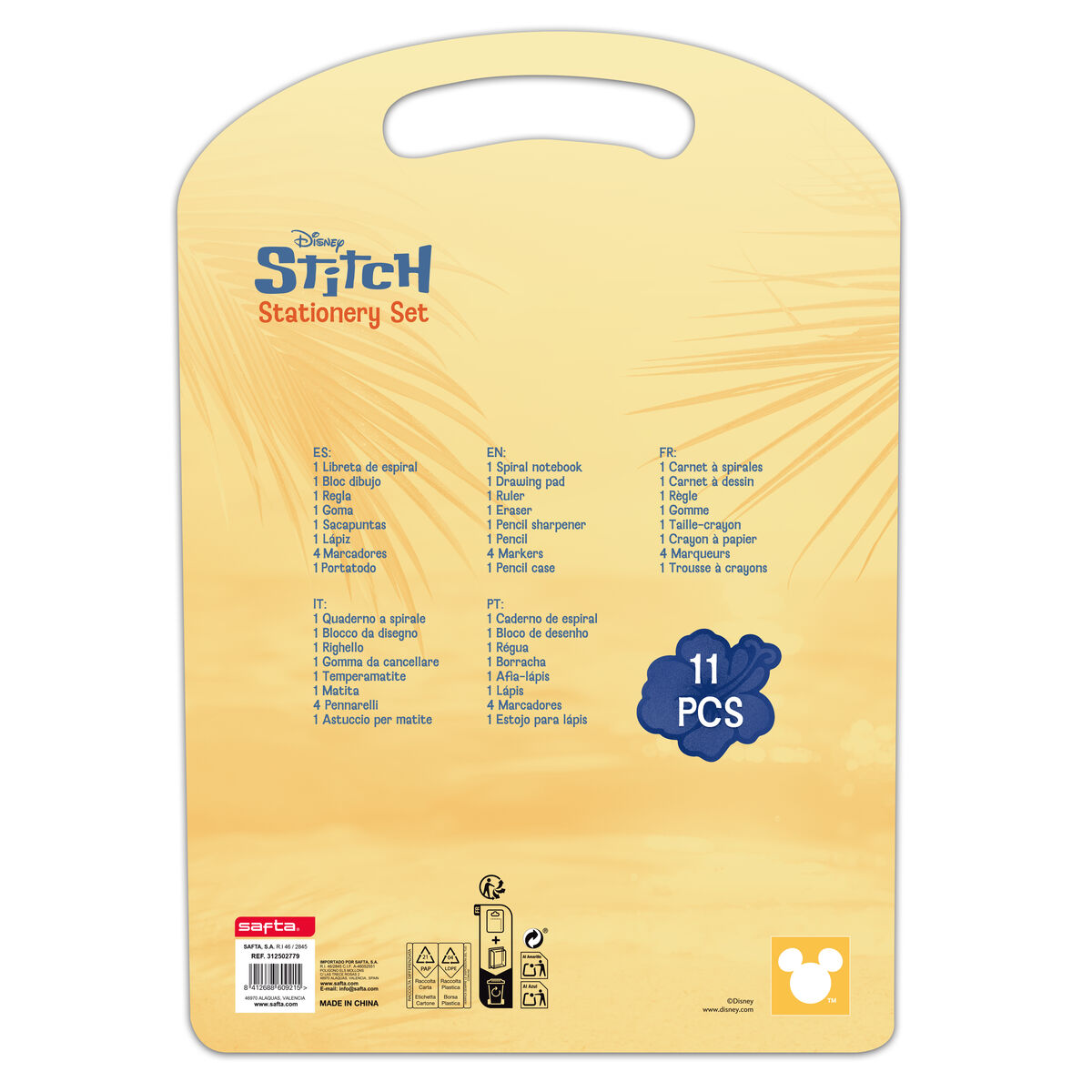 Pencil Lead Holder Lilo & Stitch Ice cream Pink