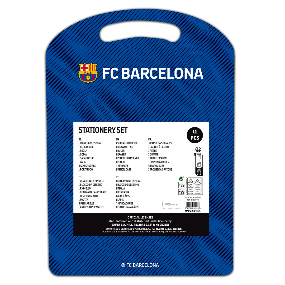Pencil Lead Holder F.C. Barcelona Blue Maroon Pencil Lead Holder F.C. Barcelona Blue Maroon