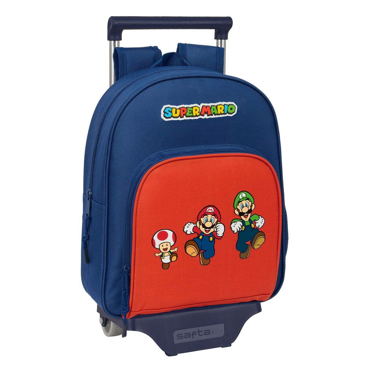 School Bag Super Mario Mamma mia Red Navy Blue 28 x 34 x 10 cm School Bag Super Mario Mamma mia Red Navy Blue 28 x 34 x 10 cm