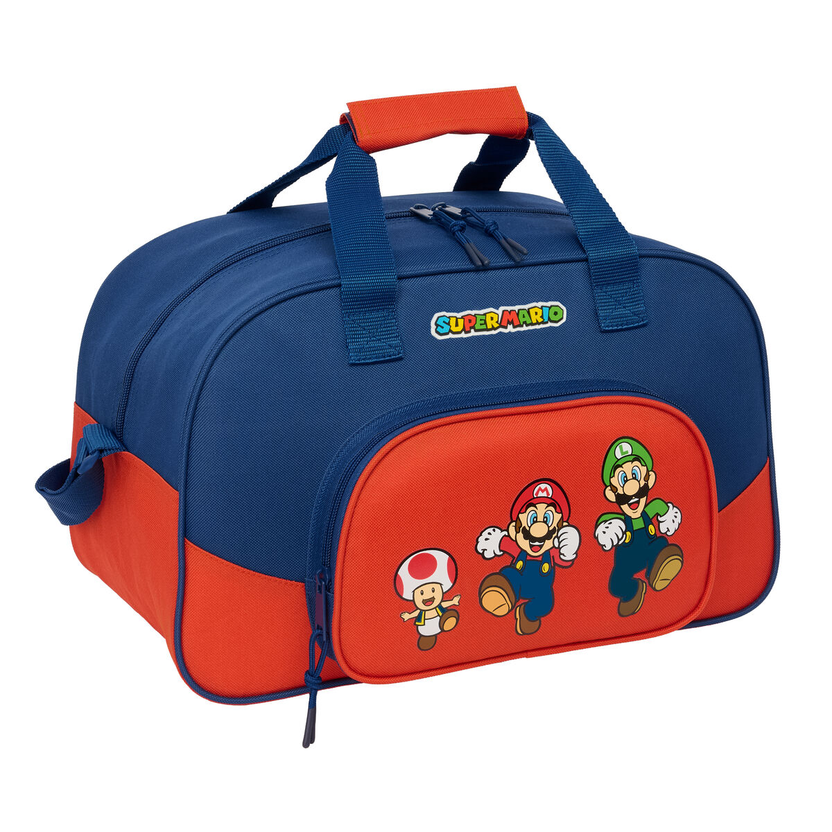 Sports bag Super Mario Mamma mia Red Navy Blue 40 x 24 x 23 cm