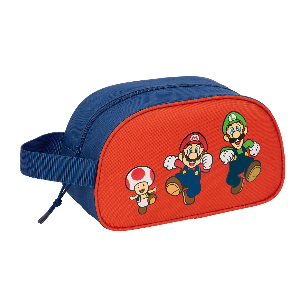 Travel Vanity Case Super Mario Mamma mia Red Navy Blue 26 x 15 x 12 cm