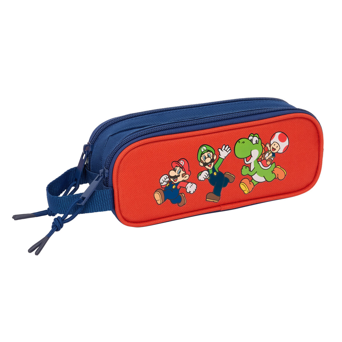 Holdall Super Mario Mamma mia Red Navy Blue 21 x 8 x 6 cm Holdall Super Mario Mamma mia Red Navy Blue 21 x 8 x 6 cm
