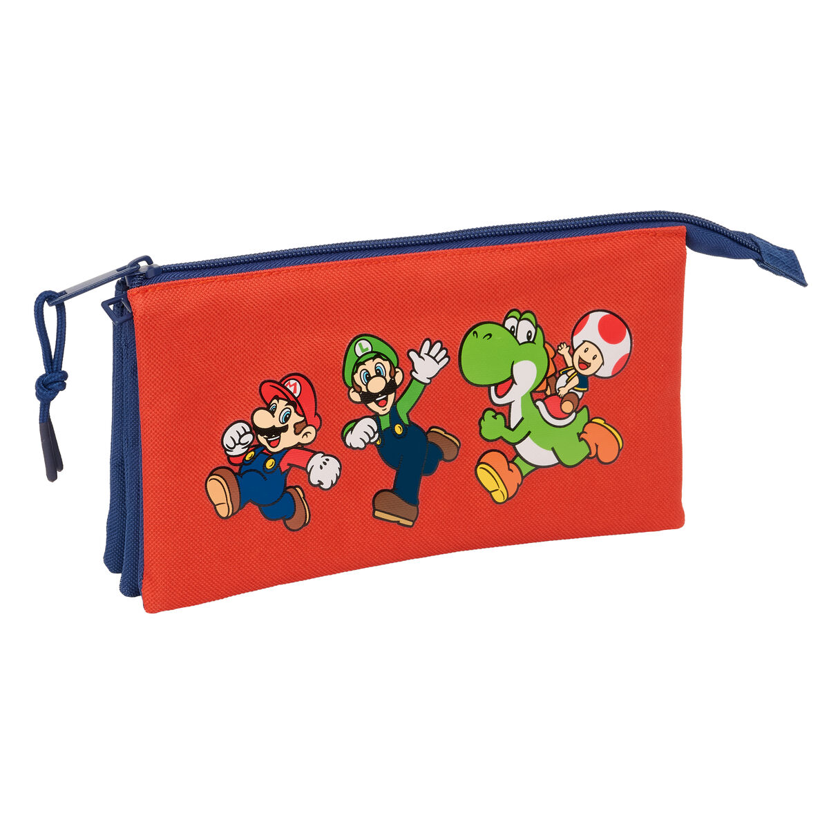 Holdall Super Mario Mamma mia Red Navy Blue 22 x 12 x 3 cm Holdall Super Mario Mamma mia Red Navy Blue 22 x 12 x 3 cm