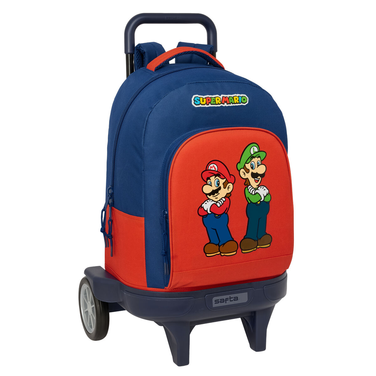 School Bag Super Mario Mamma mia Red Navy Blue 33 x 45 x 22 cm School Bag Super Mario Mamma mia Red Navy Blue 33 x 45 x 22 cm
