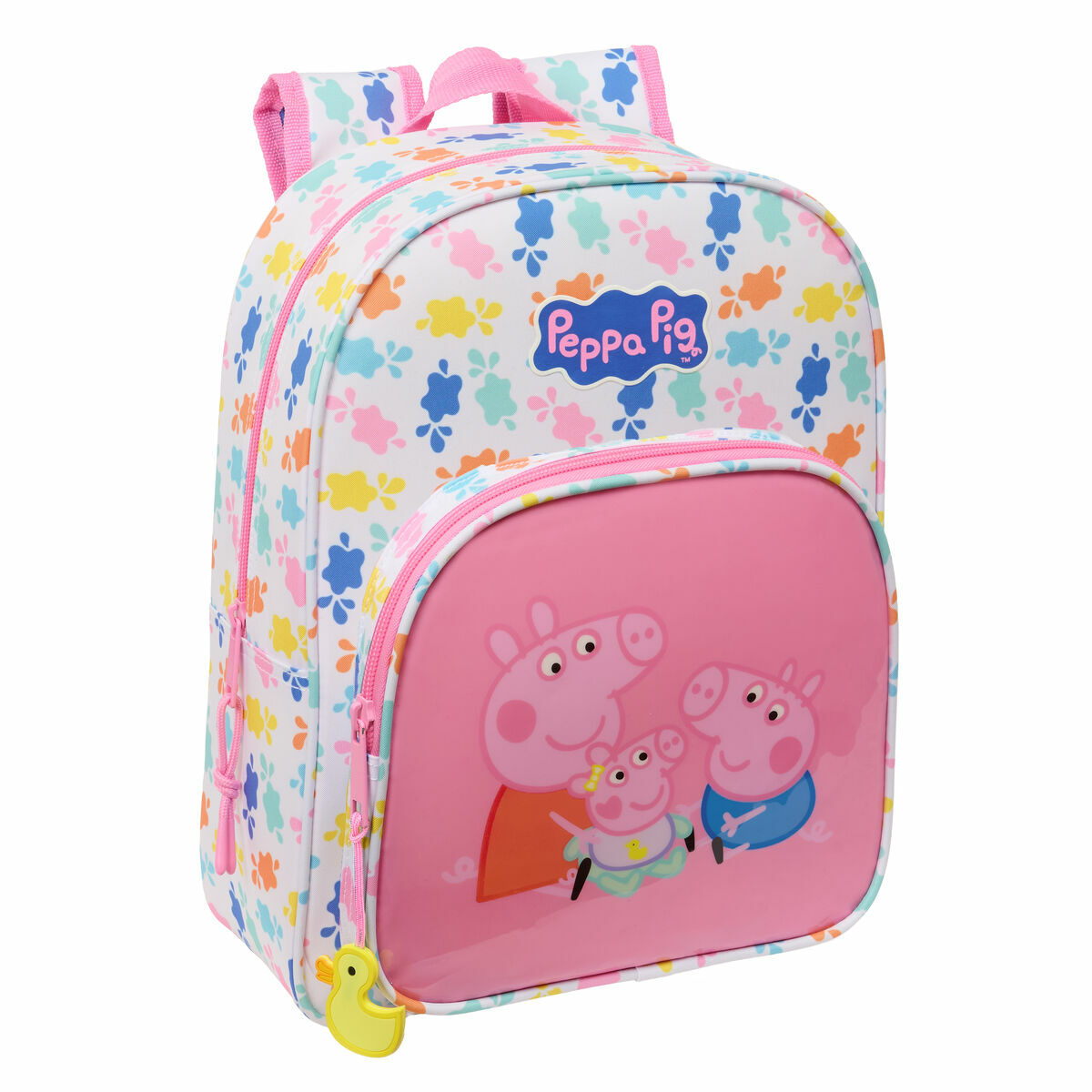 School Bag Peppa Pig Baby pig Multicolour 26 x 34 x 11 cm