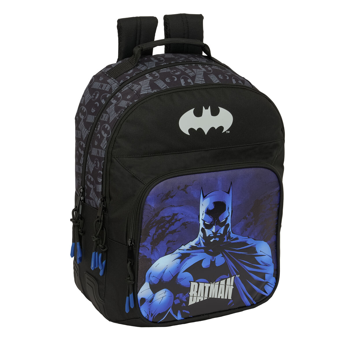 School Bag Batman Black 32 x 42 x 15 cm School Bag Batman Black 32 x 42 x 15 cm
