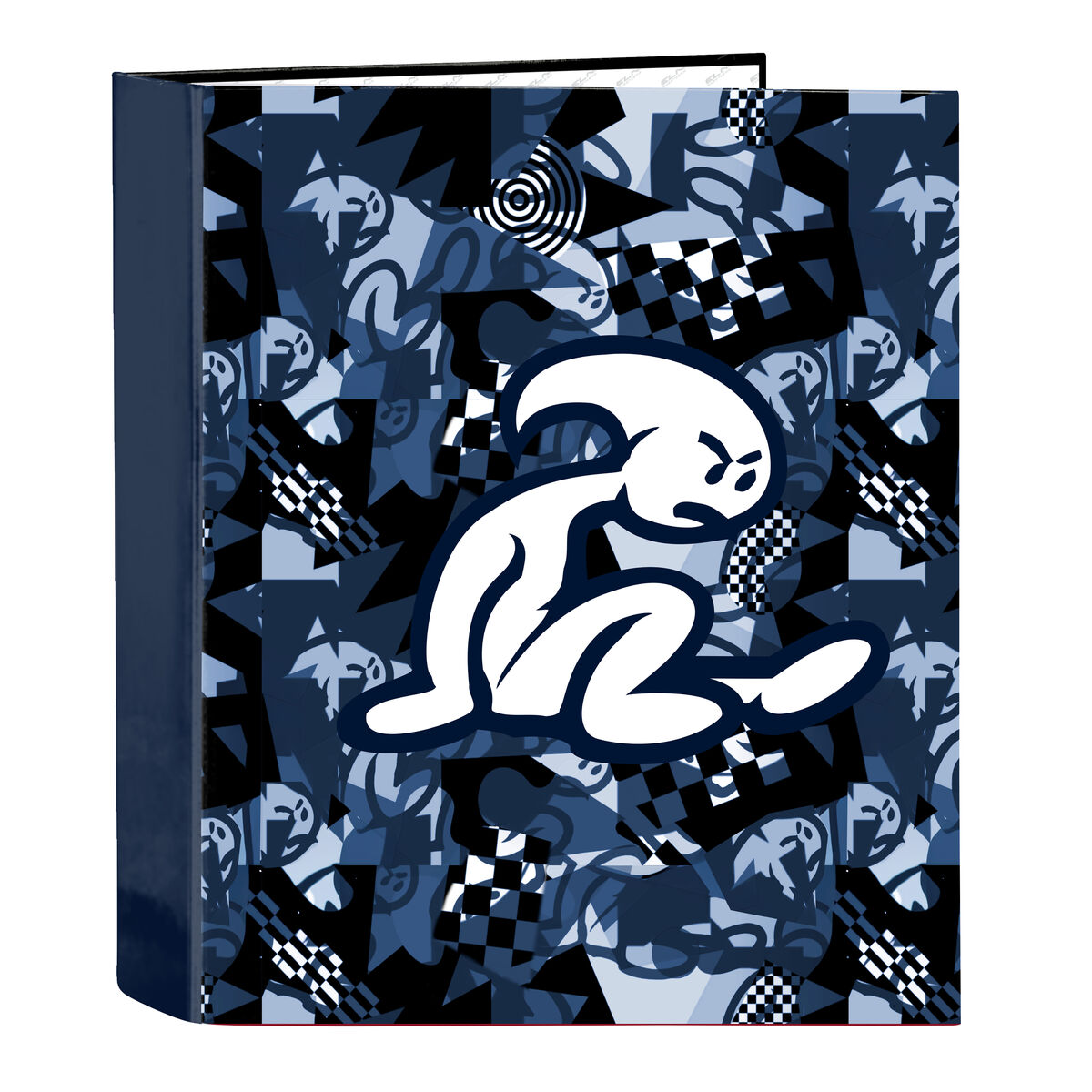 Ring binder El Nio Navy Navy Blue A4 27 x 33 x 6 cm Ring binder El Nio Navy Navy Blue A4 27 x 33 x 6 cm