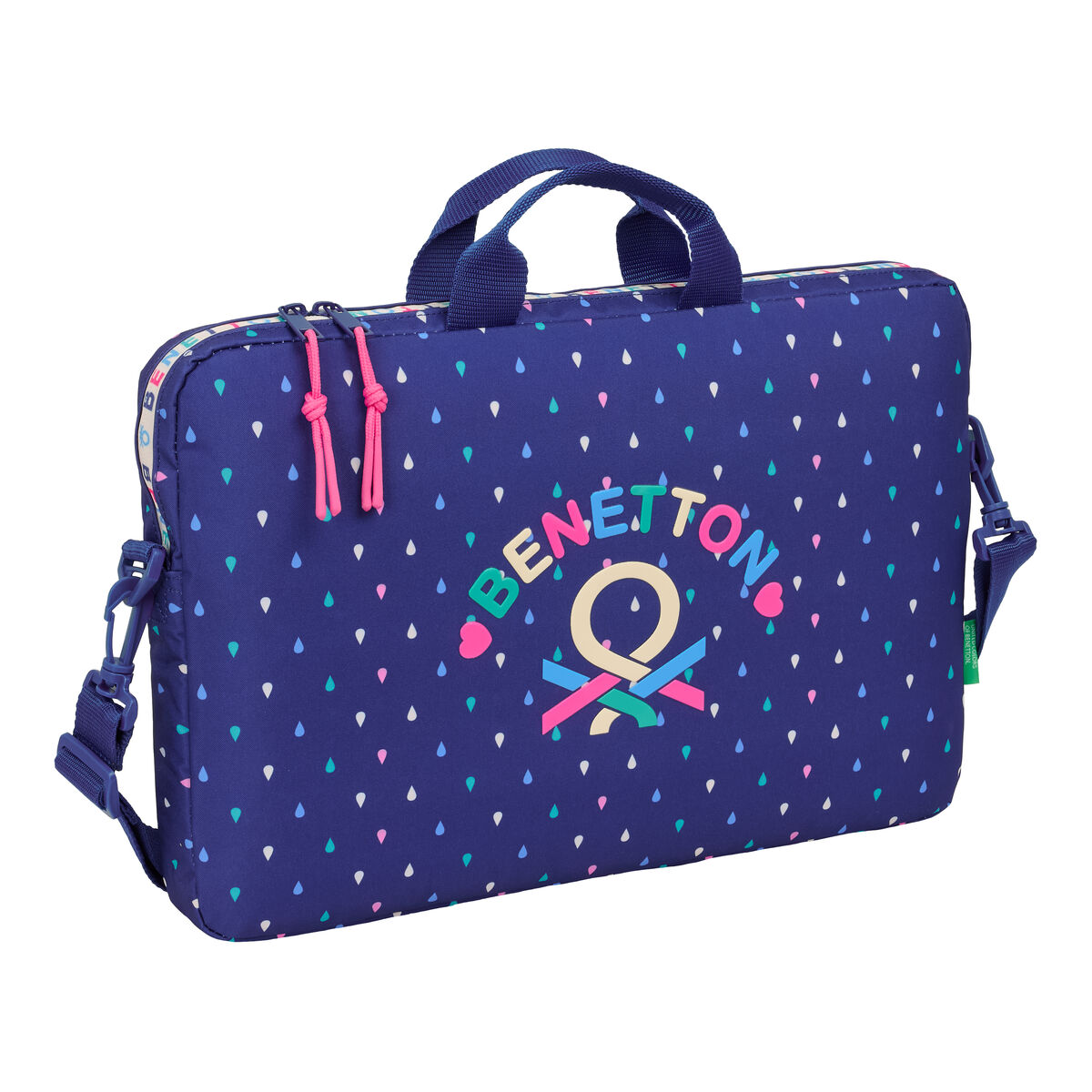 Laptop Case Benetton Drop Multicolour 40 x 27 x 4 cm Laptop Case Benetton Drop Multicolour 40 x 27 x 4 cm