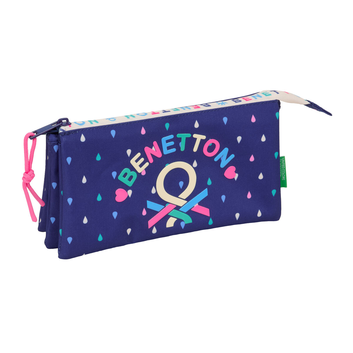 Holdall Benetton Drop Multicolour 22 x 12 x 3 cm
