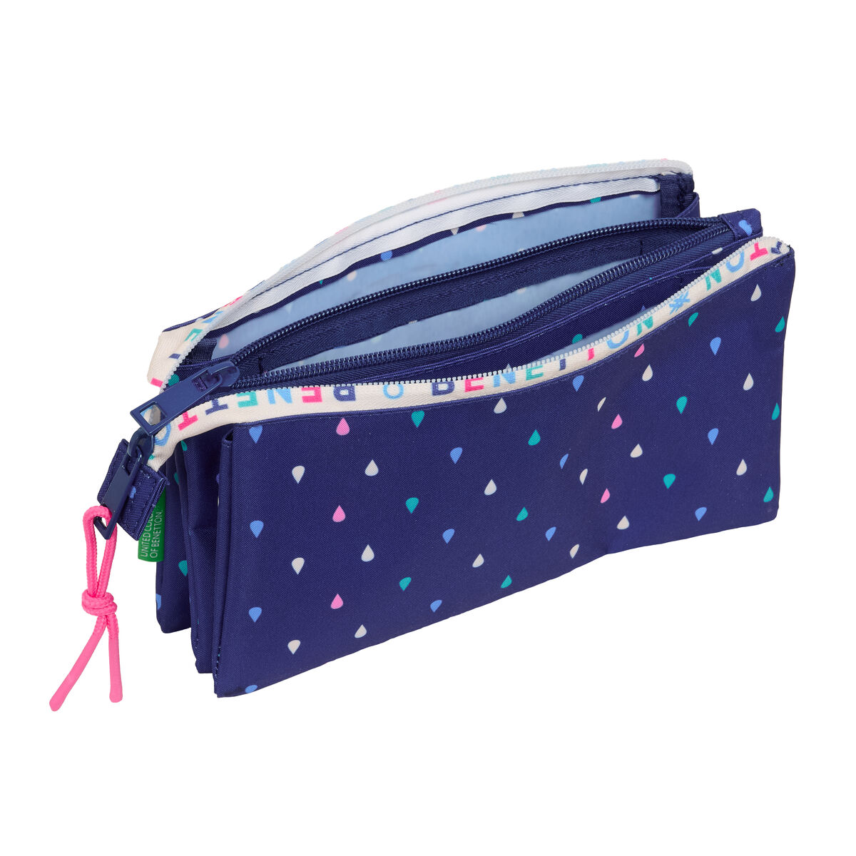 Holdall Benetton Drop Multicolour 22 x 12 x 3 cm