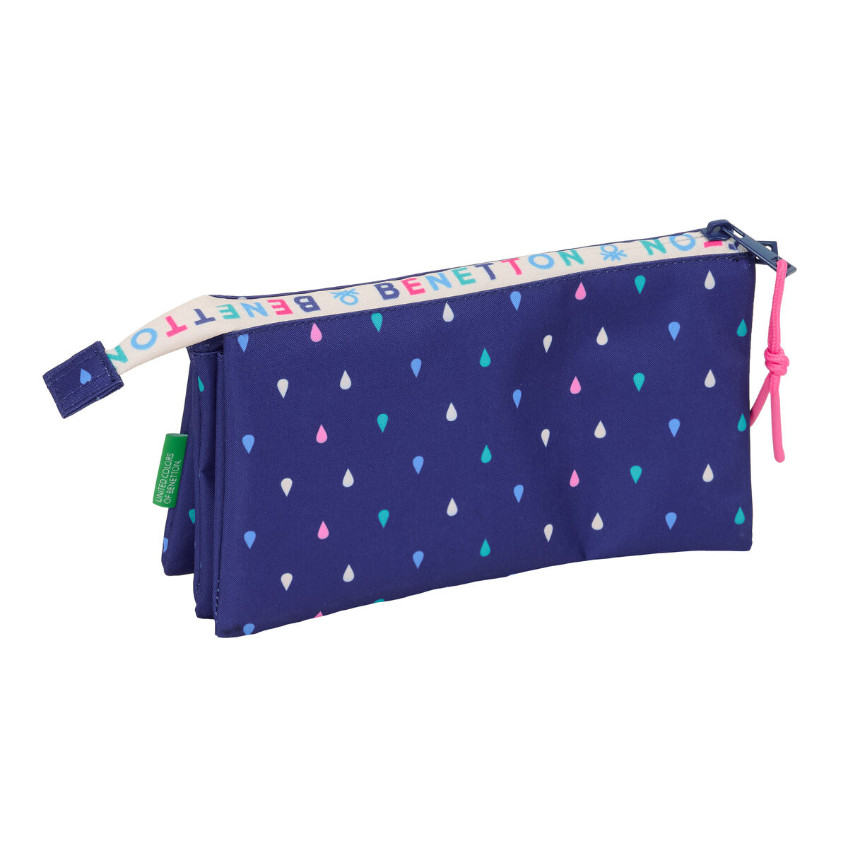 Holdall Benetton Drop Multicolour 22 x 12 x 3 cm