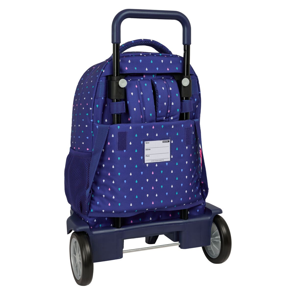School Bag Benetton Drop Multicolour 33 x 45 x 22 cm