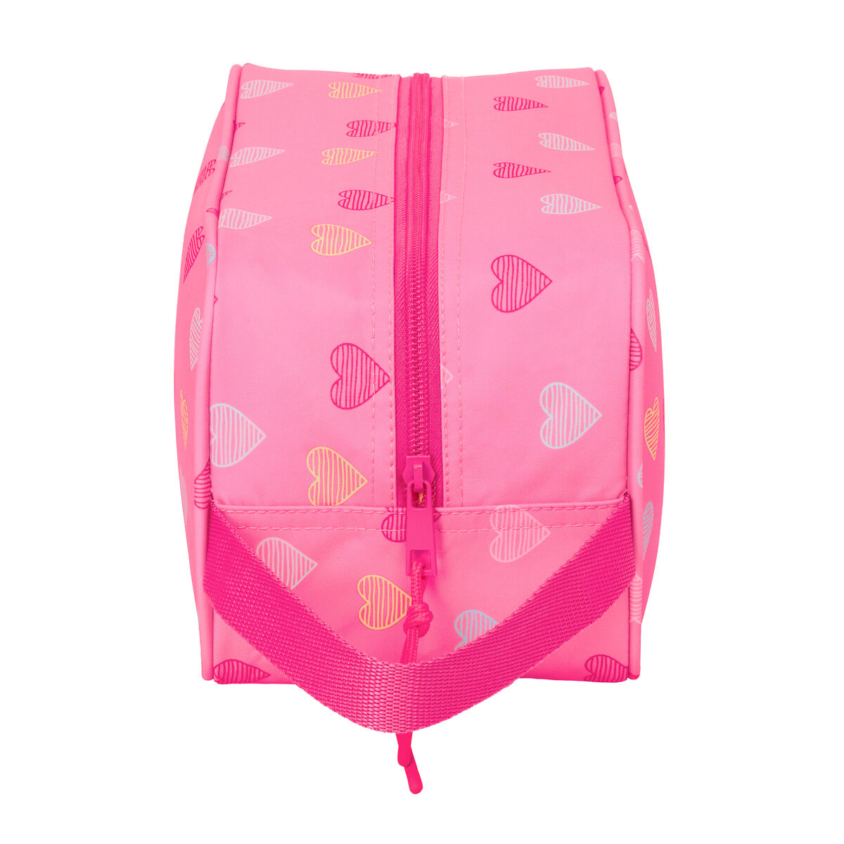 Travel Slipper Holder Benetton Heart Pink 29 x 15 x 14 cm