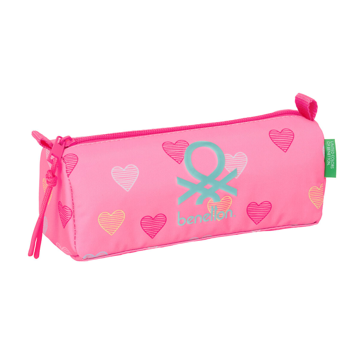Holdall Benetton Heart Pink 21 x 8 x 7 cm Holdall Benetton Heart Pink 21 x 8 x 7 cm