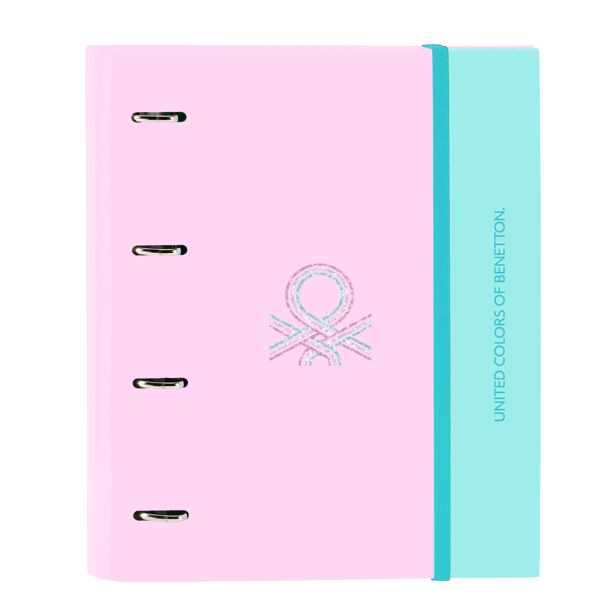 Ring binder Benetton Dolce Multicolour 27 x 32 x 3.5 cm Ring binder Benetton Dolce Multicolour 27 x 32 x 3.5 cm