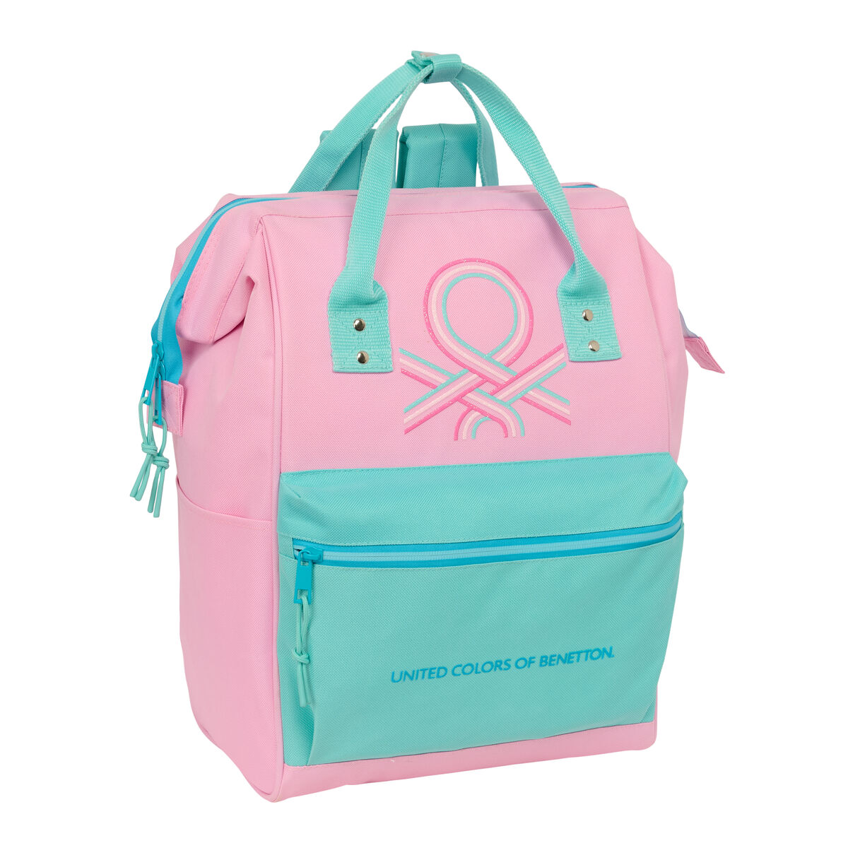 School Bag Benetton benetton Multicolour 27 x 40 x 19 cm School Bag Benetton benetton Multicolour 27 x 40 x 19 cm