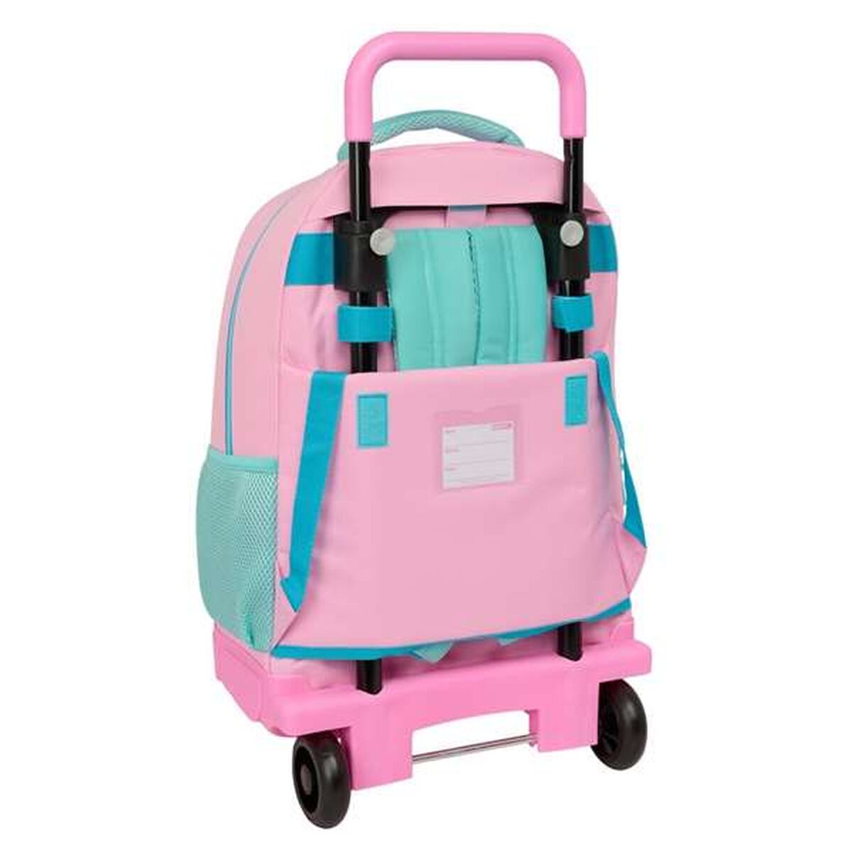 School Rucksack with Wheels Benetton Dolce Multicolour 33 x 45 x 22 cm
