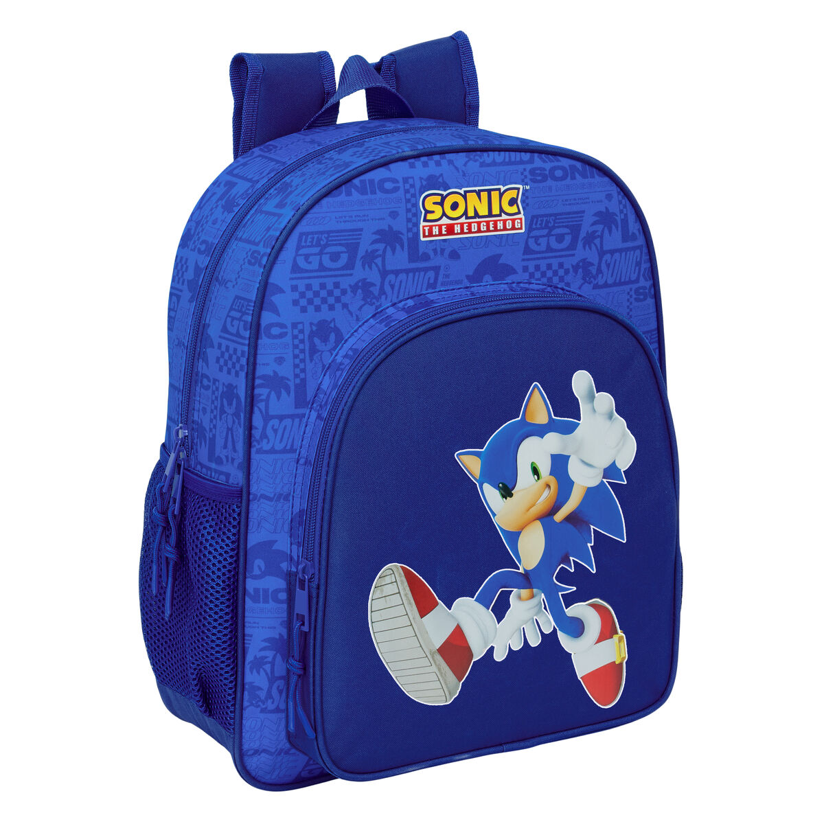 School Bag Sonic Blue 32 x 38 x 12 cm