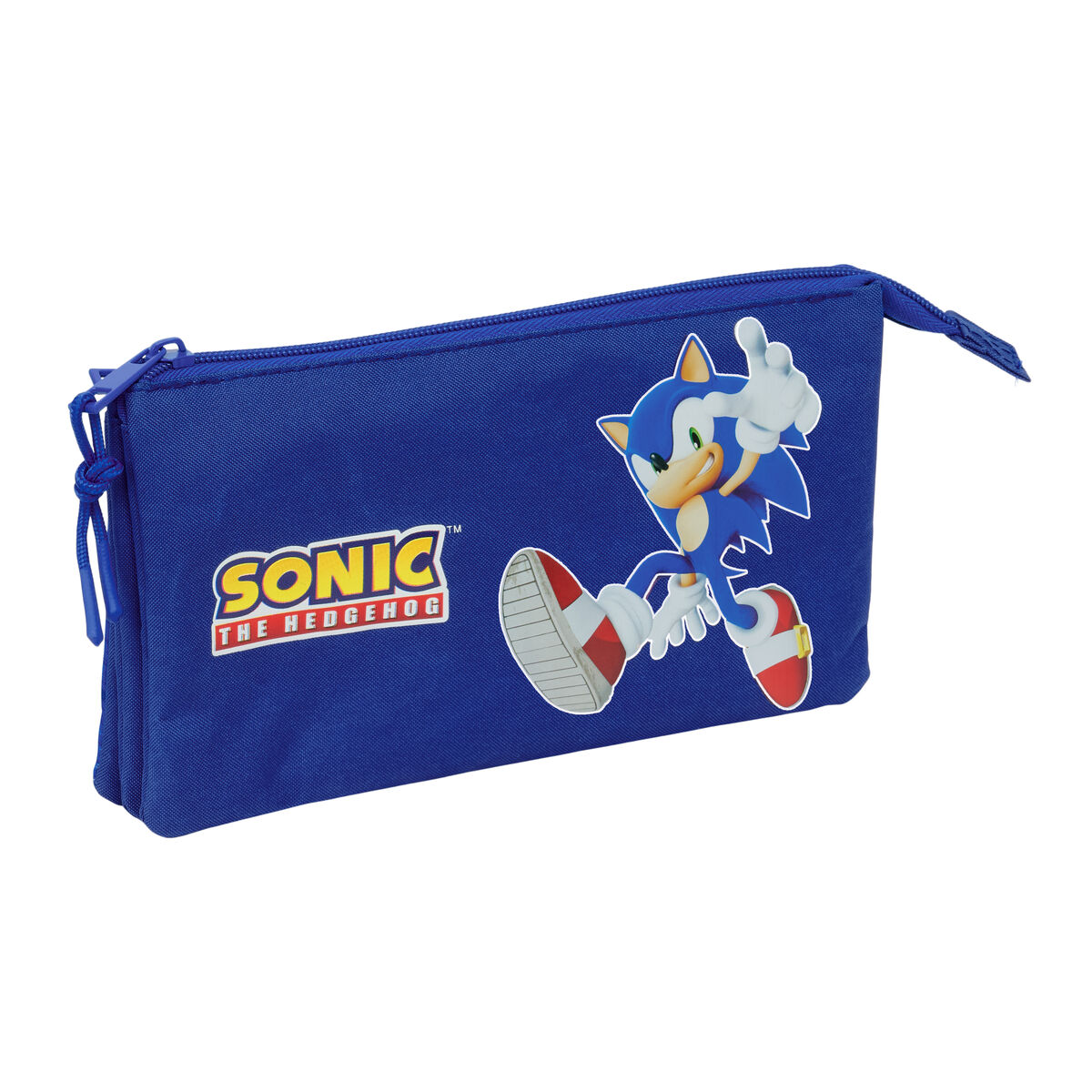 Holdall Sonic Blue 22 x 12 x 3 cm Holdall Sonic Blue 22 x 12 x 3 cm
