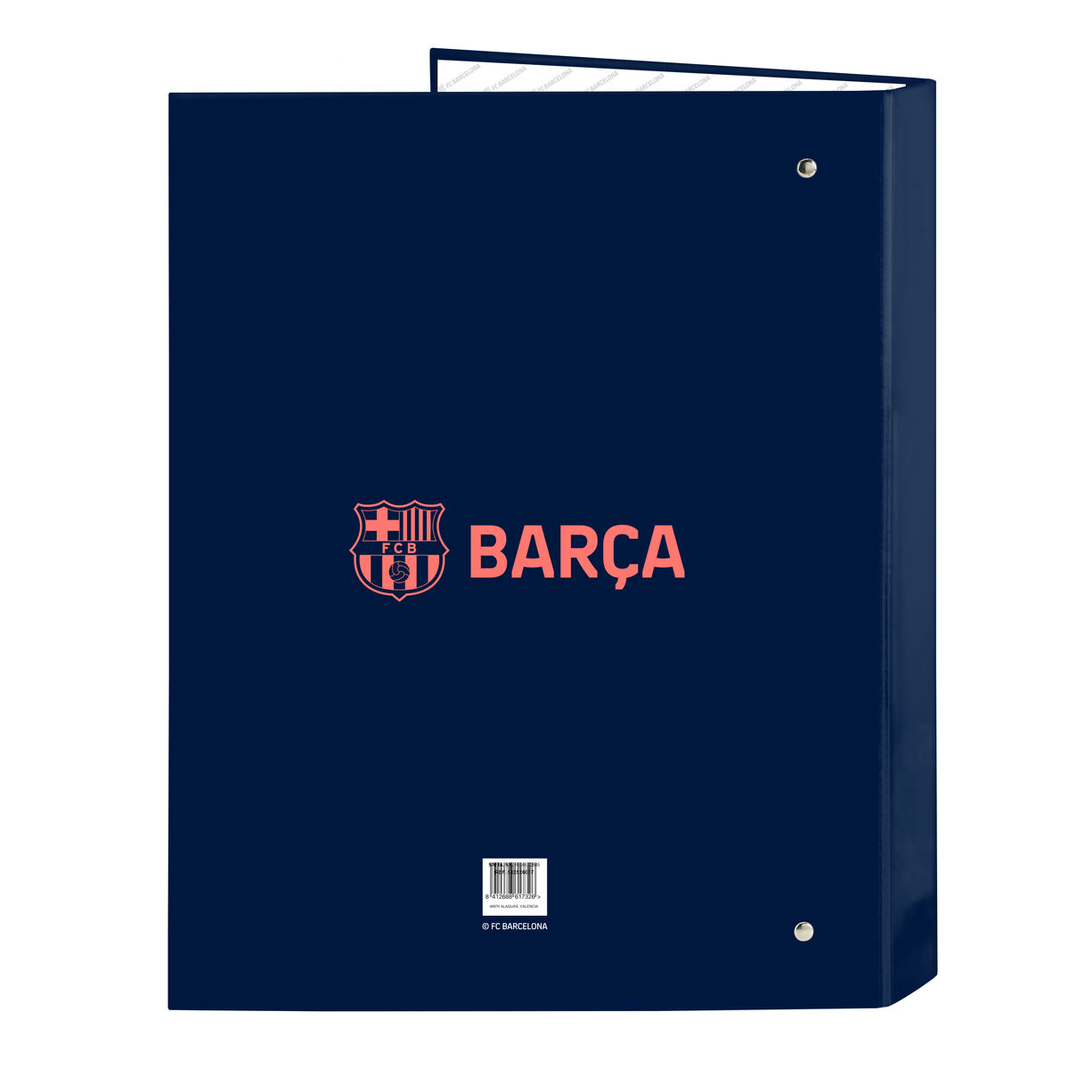 Ring binder F.C. Barcelona Navy Blue A4 26.5 x 33 x 4 cm