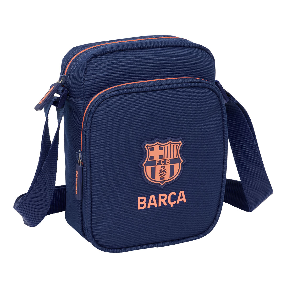 Shoulder Bag F.C. Barcelona Navy Blue 16 x 22 x 6 cm
