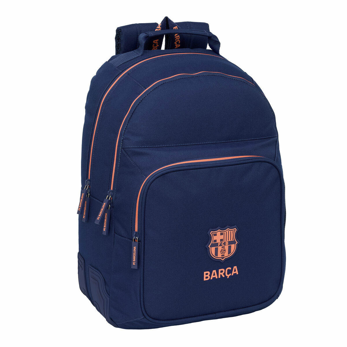 School Bag F.C. Barcelona Navy Blue 32 x 42 x 15 cm