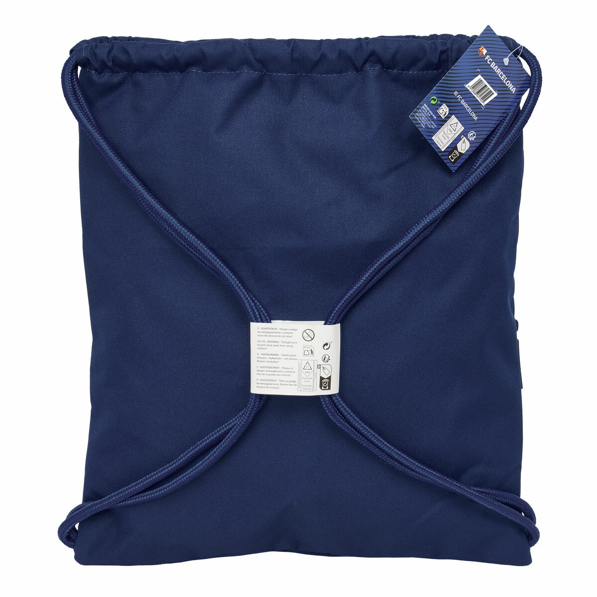 Backpack with Strings F.C. Barcelona Navy Blue 35 x 40 x 1 cm