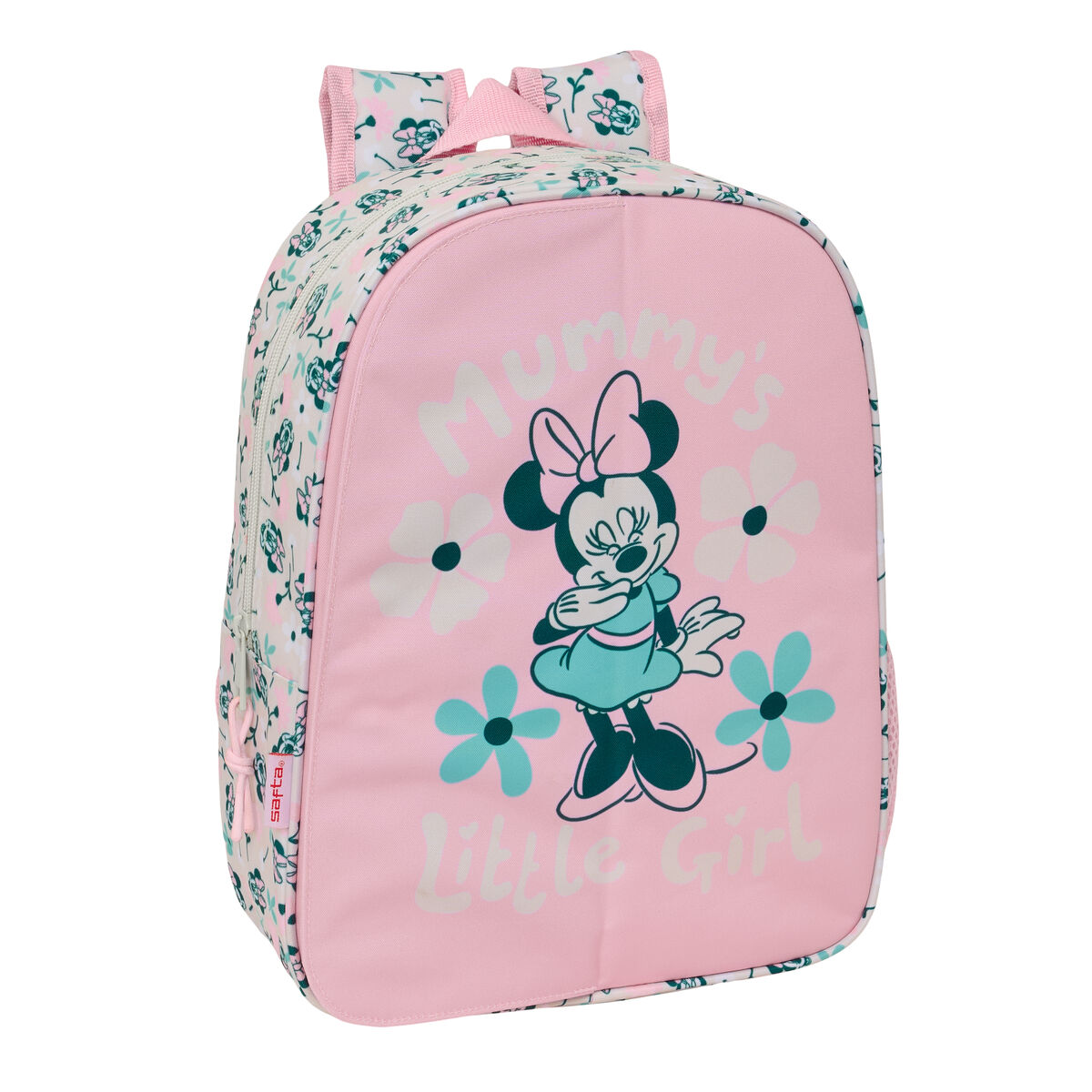 School Bag Minnie Mouse Minty Pink 26 x 34 x 11 cm
