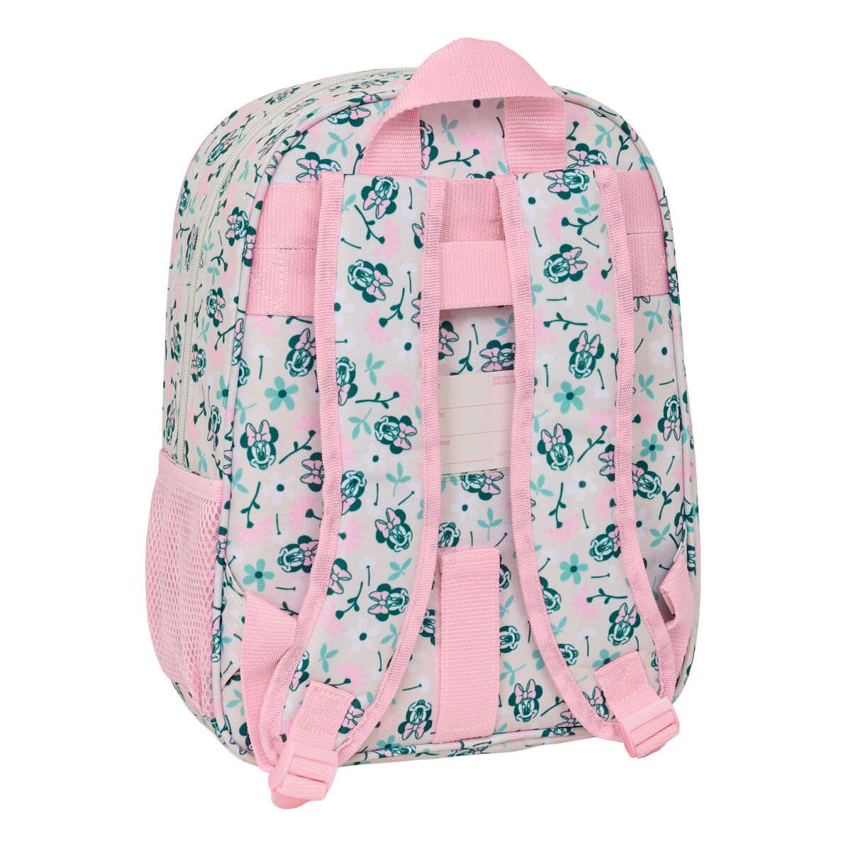 School Bag Minnie Mouse Minty Pink 26 x 34 x 11 cm