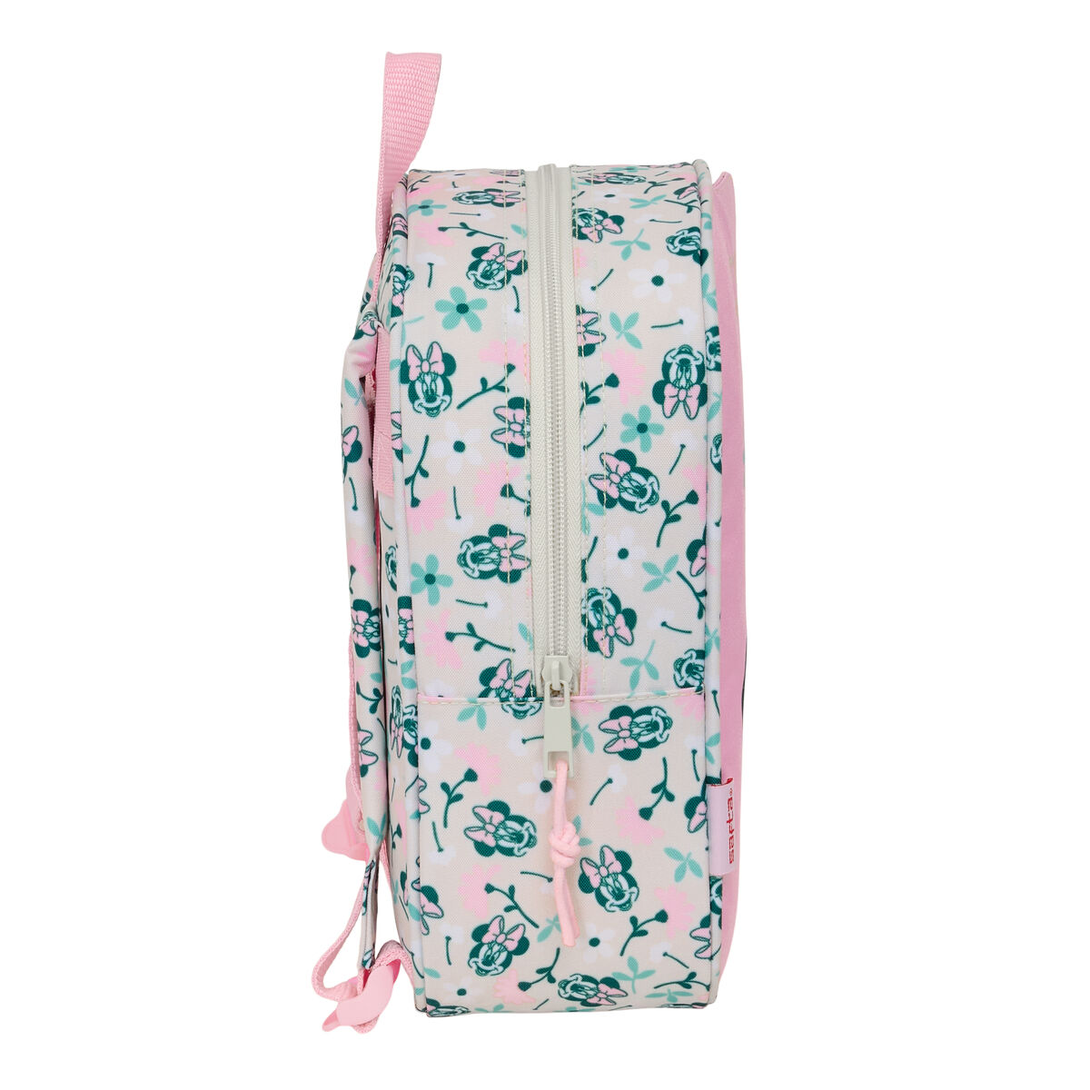 School Bag Minnie Mouse Minty Pink 22 x 27 x 10 cm