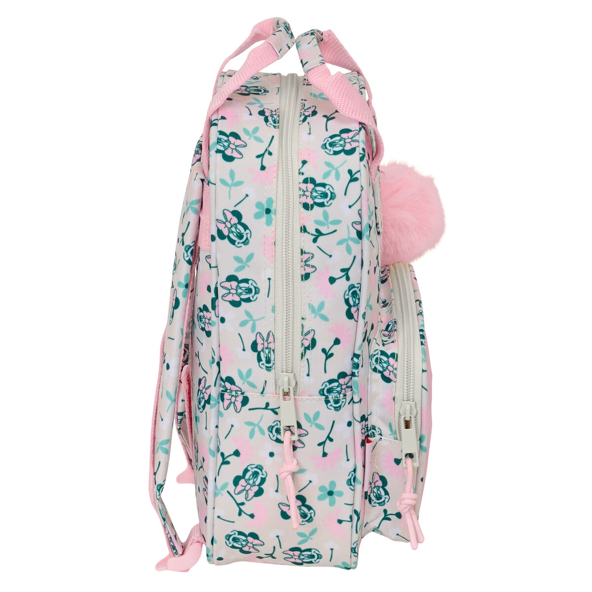 School Bag Minnie Mouse Minty Pink 20 x 28 x 8 cm