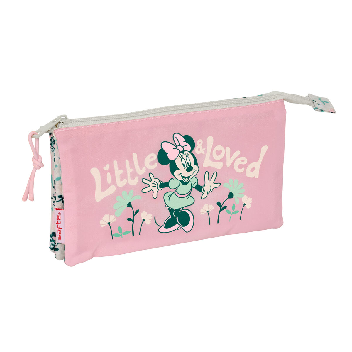 Holdall Minnie Mouse Minty Pink 22 x 12 x 3 cm