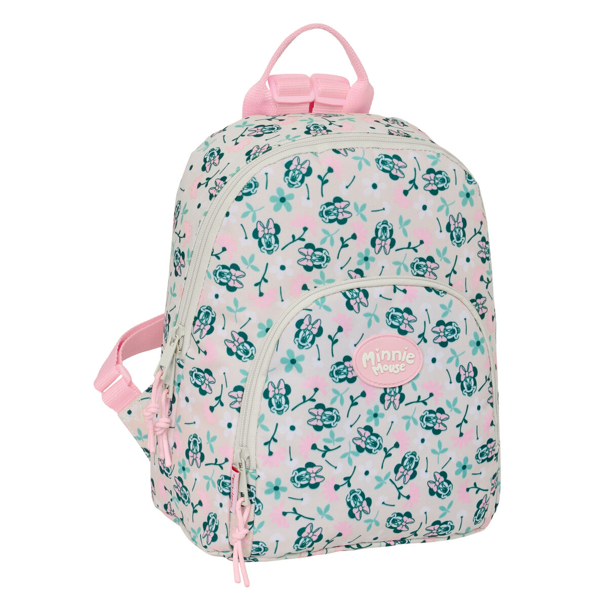 Rucksack Minnie Mouse Minty Pink 25 x 30 x 13 cm
