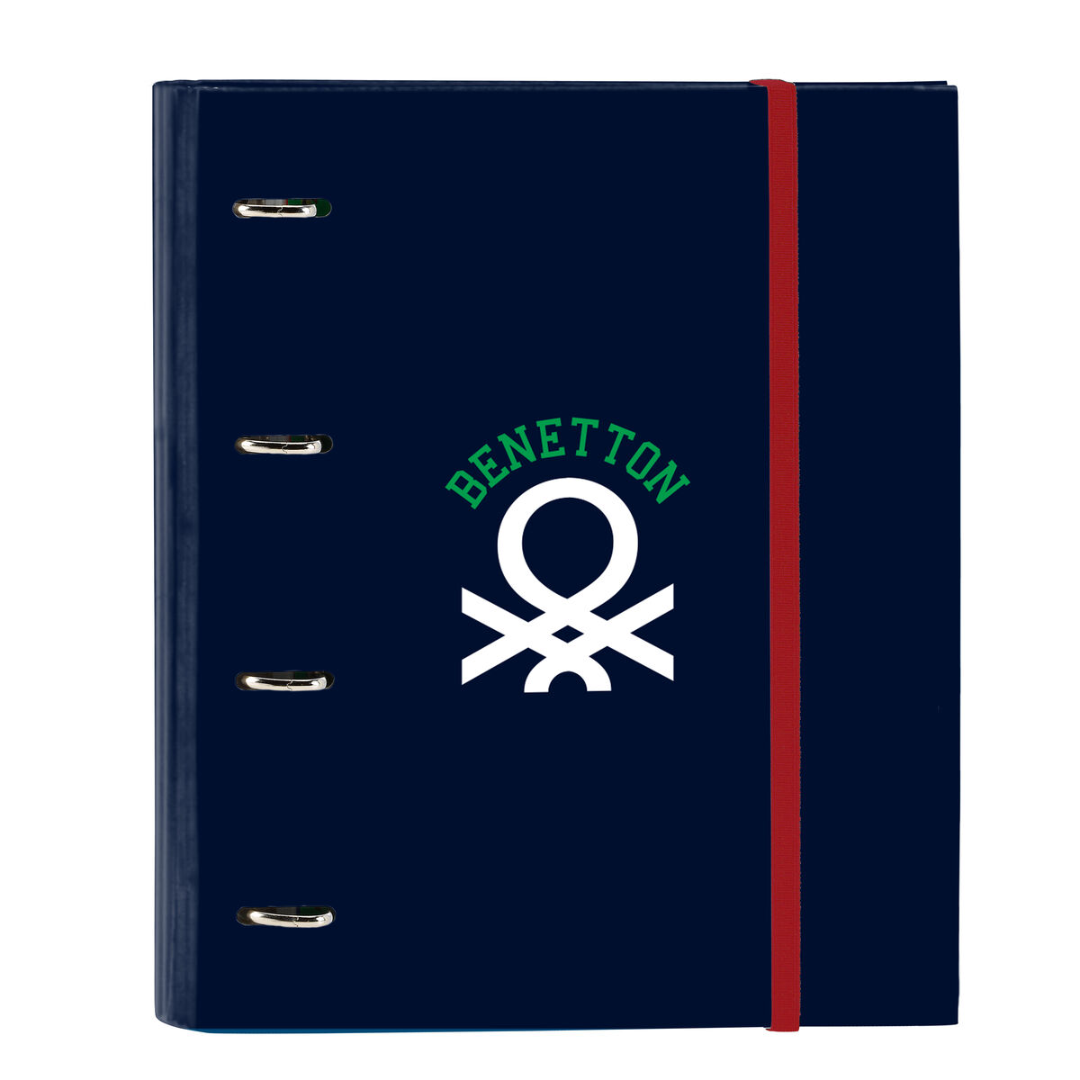 Ring binder Benetton Together Navy Blue 27 x 32 x 3.5 cm Ring binder Benetton Together Navy Blue 27 x 32 x 3.5 cm