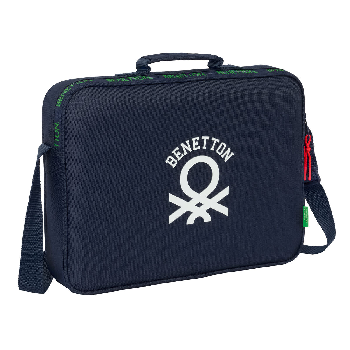 School Bag Benetton Together Navy Blue 38 x 28 x 6 cm School Bag Benetton Together Navy Blue 38 x 28 x 6 cm