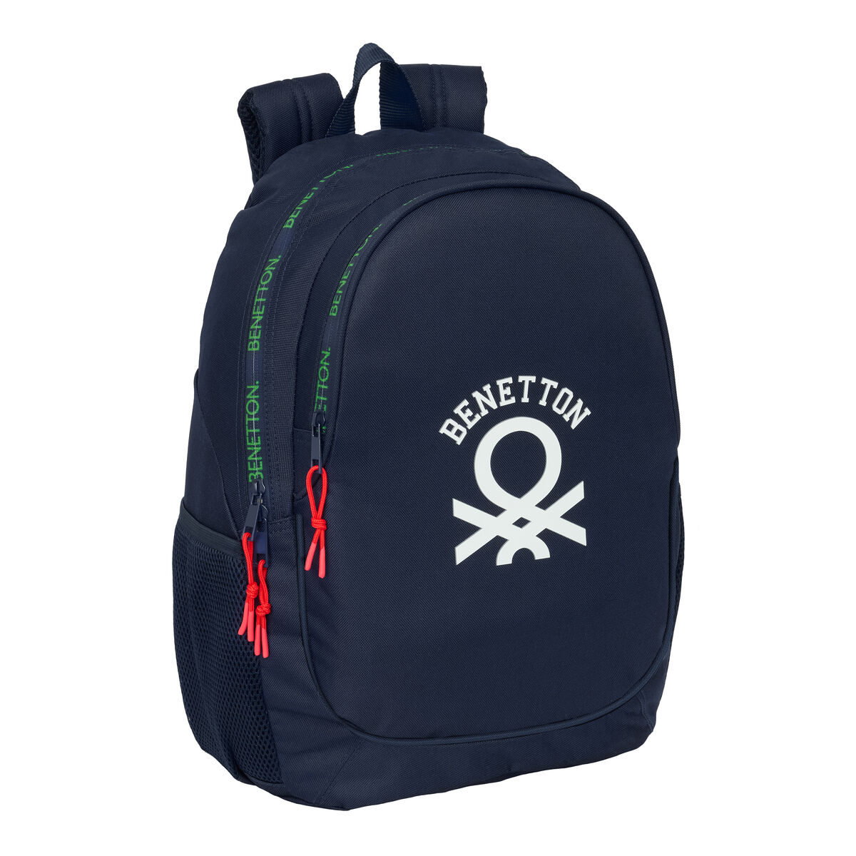 School Bag Benetton Together Navy Blue 32 x 44 x 16 cm School Bag Benetton Together Navy Blue 32 x 44 x 16 cm
