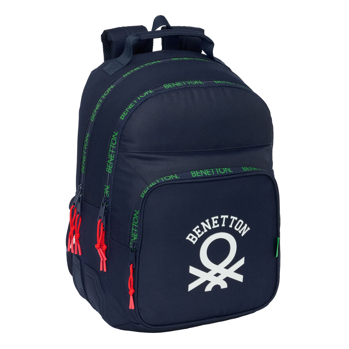 School Bag Benetton Together Navy Blue 32 x 42 x 15 cm School Bag Benetton Together Navy Blue 32 x 42 x 15 cm