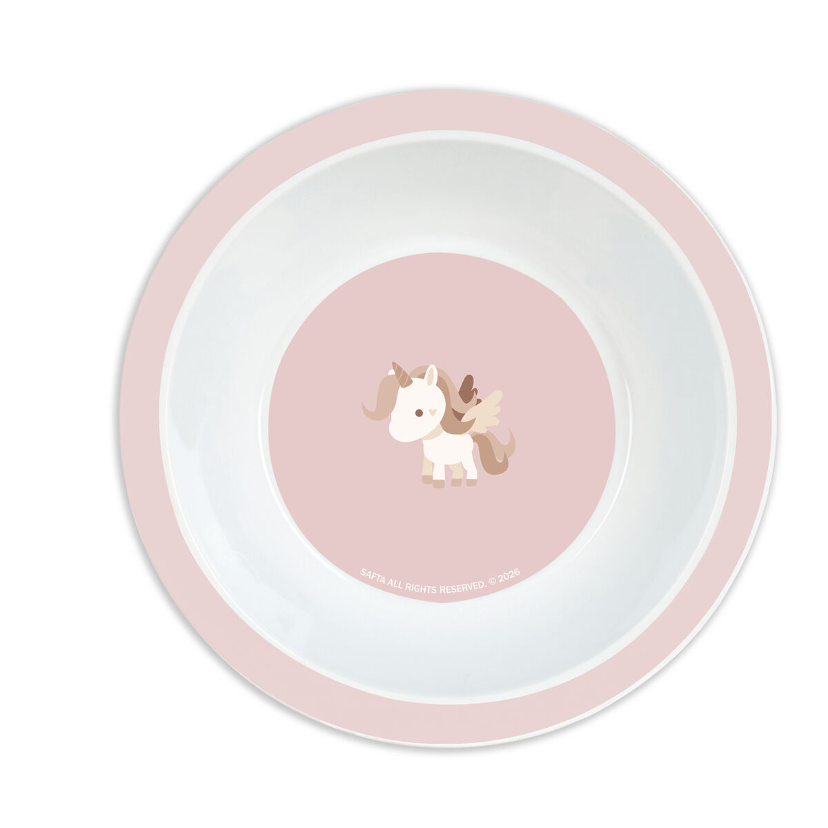 Childrens Dinner Set Safta Unicornio PVC