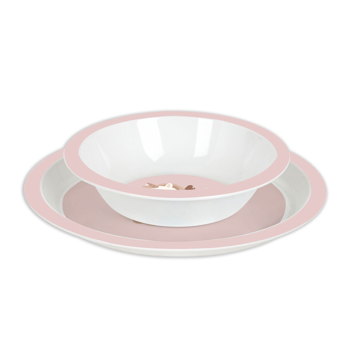 Childrens Dinner Set Safta Unicornio PVC