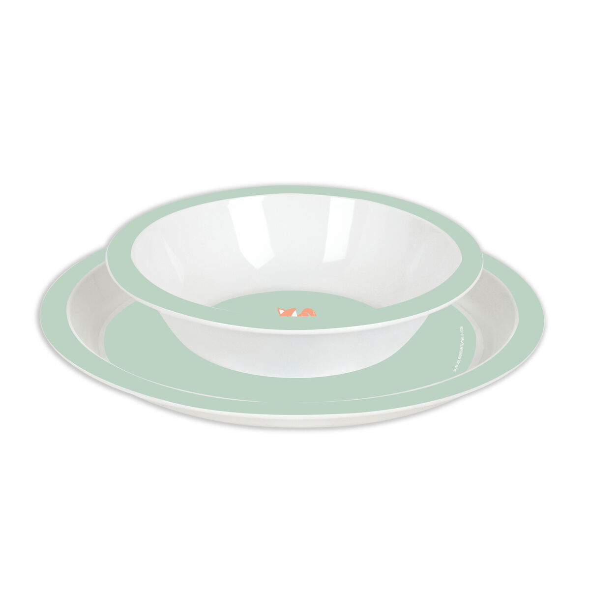 Childrens Dinner Set Safta Zorrito PVC