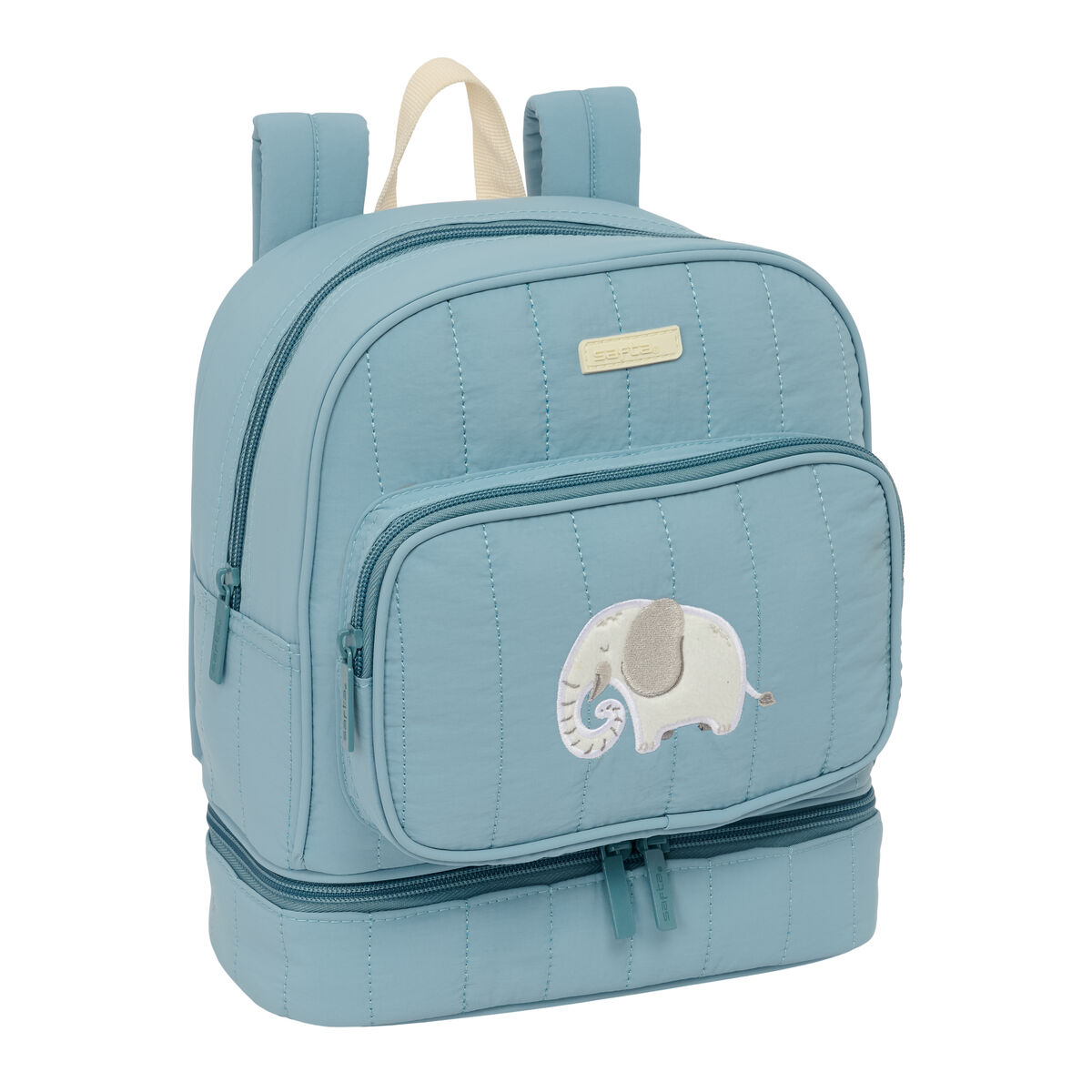 School Bag Safta Elefante Blue 22 x 27 x 10 cm School Bag Safta Elefante Blue 22 x 27 x 10 cm