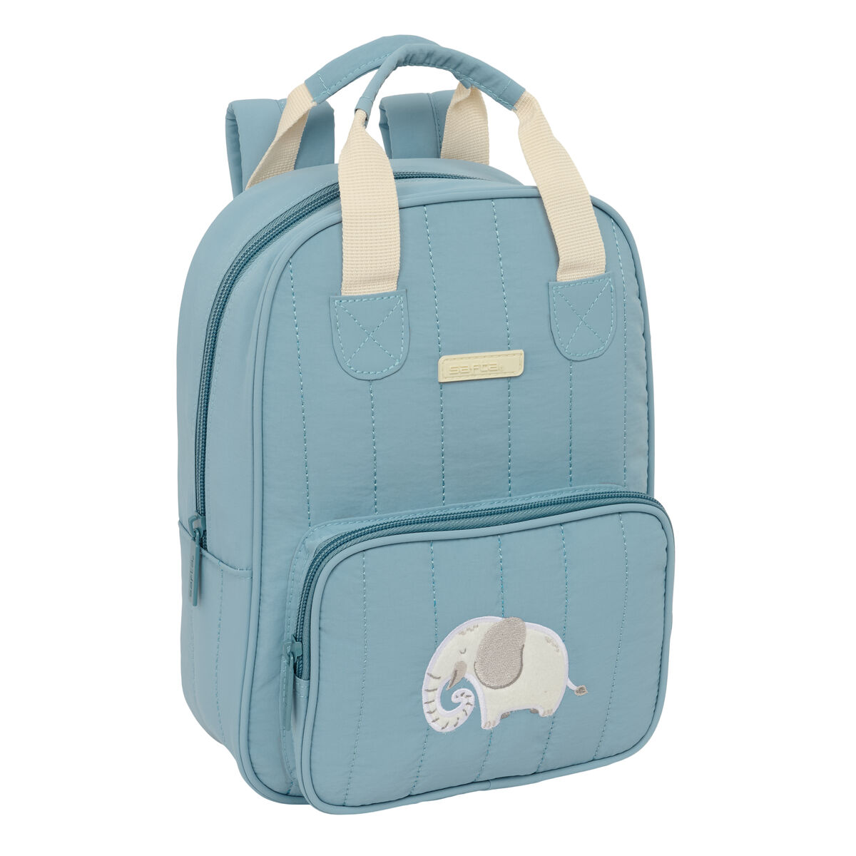 School Bag Safta Elefante Blue 20 x 28 x 8 cm School Bag Safta Elefante Blue 20 x 28 x 8 cm