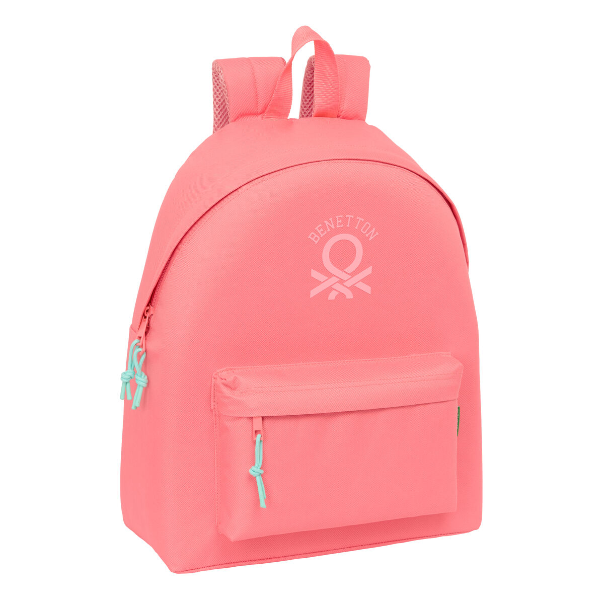 School Bag Benetton Coral Coral 33 x 42 x 15 cm School Bag Benetton Coral Coral 33 x 42 x 15 cm