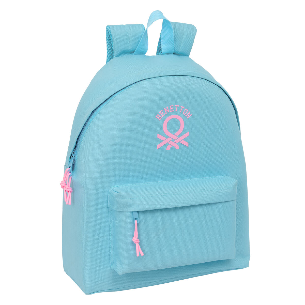 School Bag Benetton Celeste Celeste 33 x 42 x 15 cm